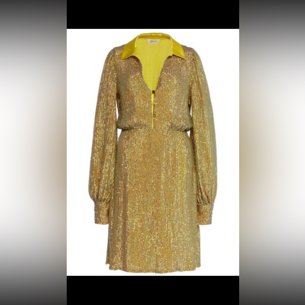 Temperley London constellation mini dress